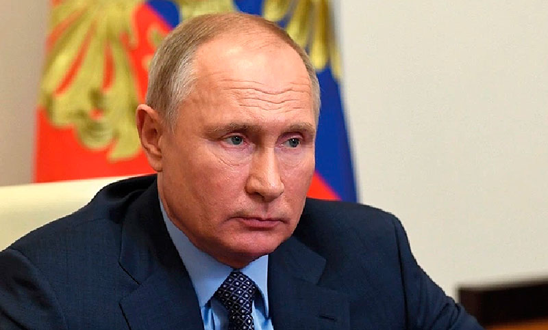 Putin afirmó que fue un misil estadounidense el que «derribó» el avión militar ruso la semana pasada
