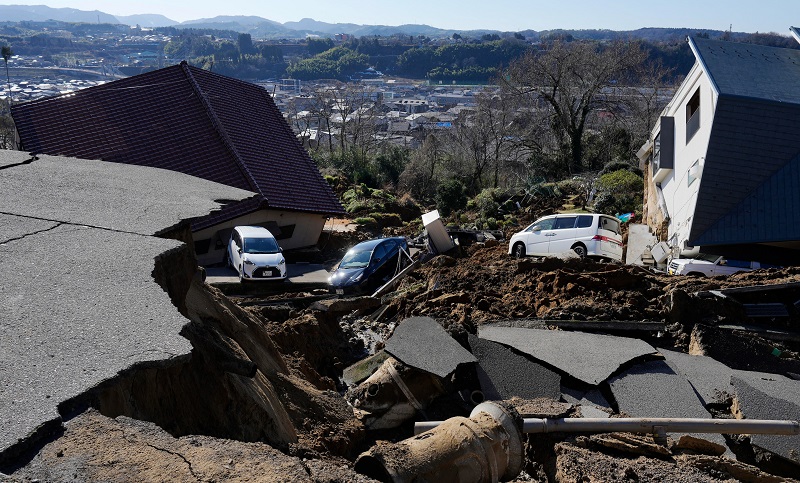 Ascendieron a 128 las víctimas fatales por el terremoto en Japón