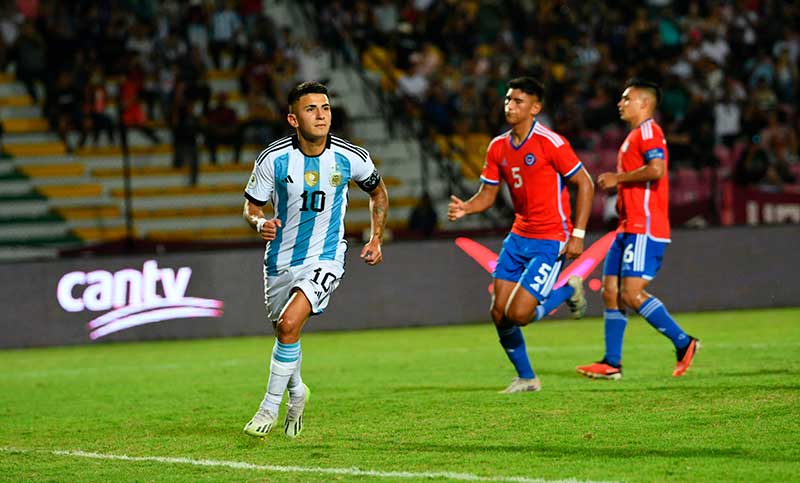 Argentina avanzó a la fase final del Preolímpico tras golear a Chile
