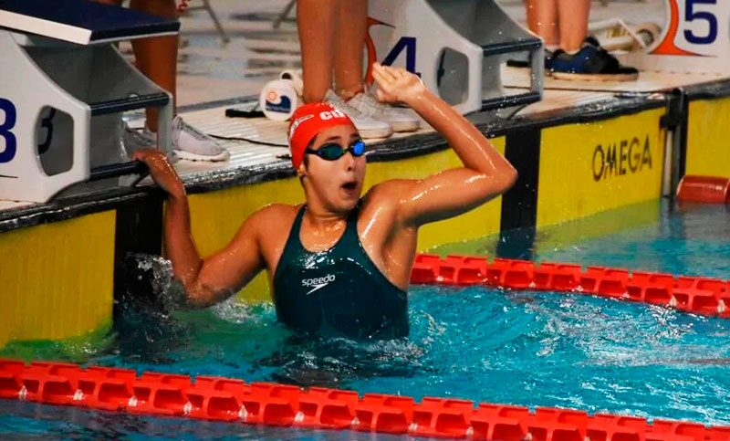 Agostina Hein avanza a la final del Mundial de natación en Qatar