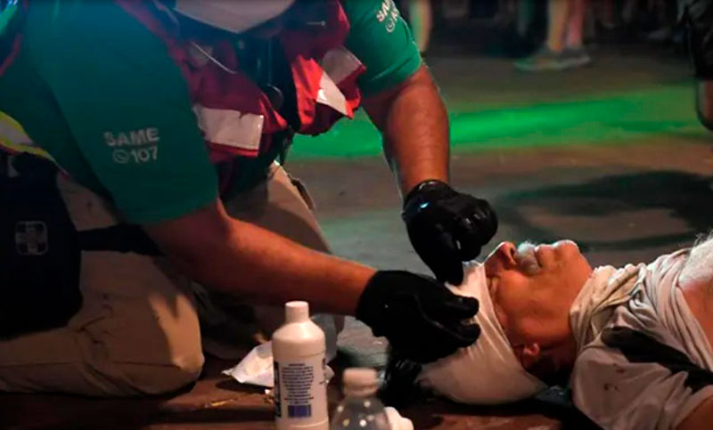 Más de 30 trabajadores de prensa resultaron heridos por la represión policial en el Congreso