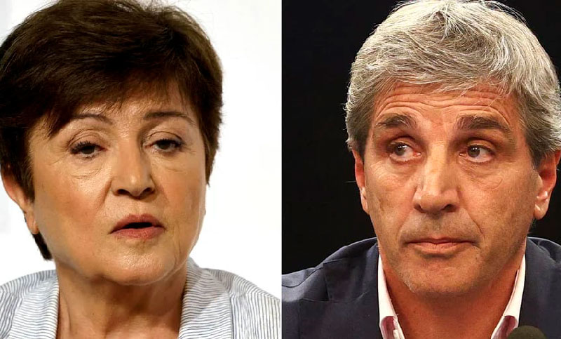 Caputo se reunió con Georgieva y busca avanzar en un nuevo programa con el FMI