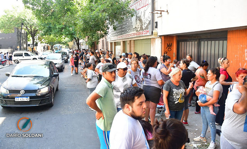 «Filas de hambre» como protesta ante el ajuste y recorte de Nación