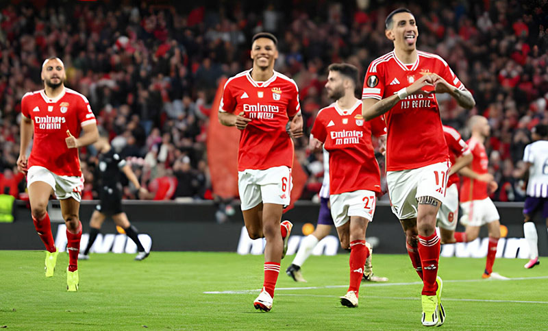 Benfica empató y se clasificó a octavos de la Europa League