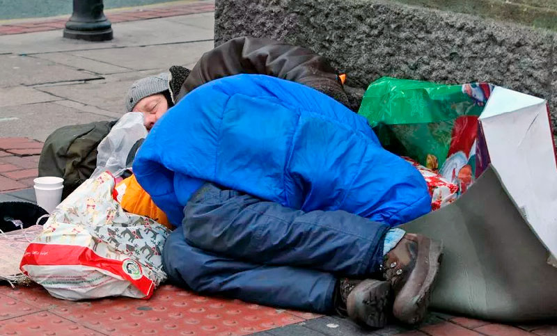 Aumenta con fuerza la cantidad de personas que duermen en la calle en la conservadora Inglaterra