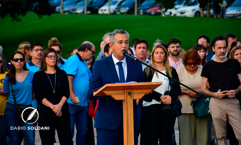 Javkin denunció que Nación dejó de mandar plata para las obras del Monumento