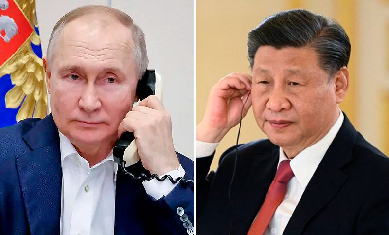 Rusia y China reafirman vínculos: Putin adhiere a una sola China y Xi insiste con un mundo multipolar