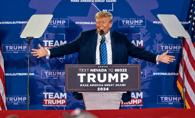 Trump ganó la interna republicana en Nevada