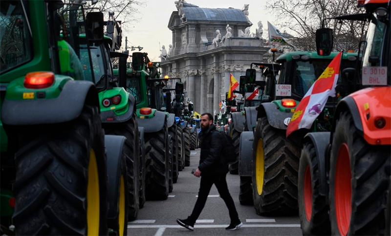 Se multiplican las manifestaciones de granjeros hartos por la competencia desleal