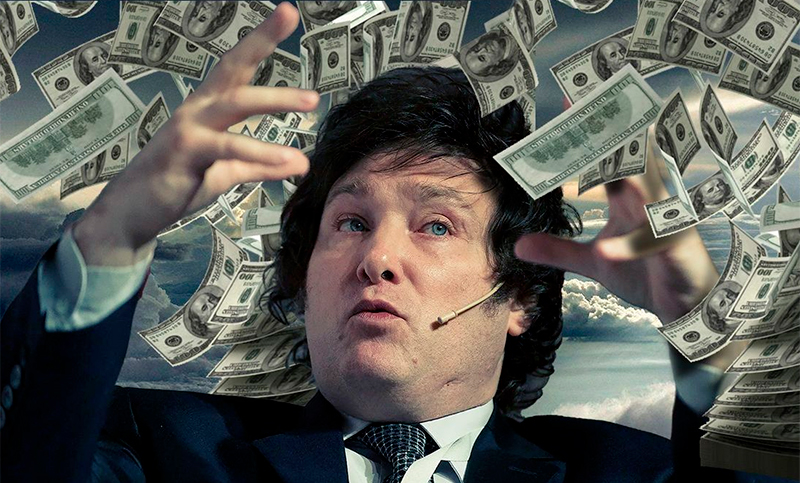 El presidente aseguró que el país está “a nada” de dolarizar, aunque advirtió que no será este año