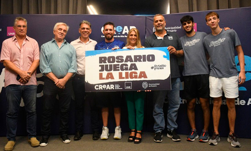Clubes del básquet rosarino recibieron un aporte económico de la Municipalidad