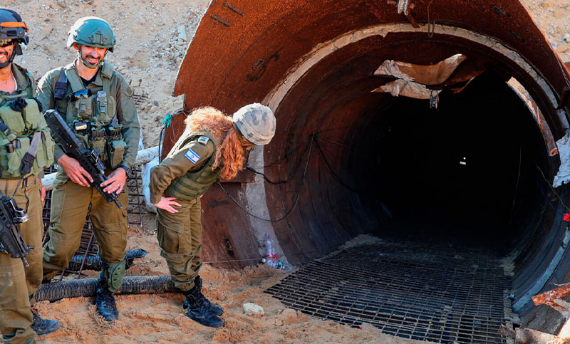 Israel asegura que halló túneles usados por Hamas bajo agencia de la ONU para los palestinos en Gaza