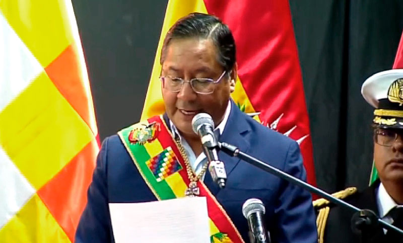 El presidente de Bolivia asegura que su país se consolida como un país en desarrollo