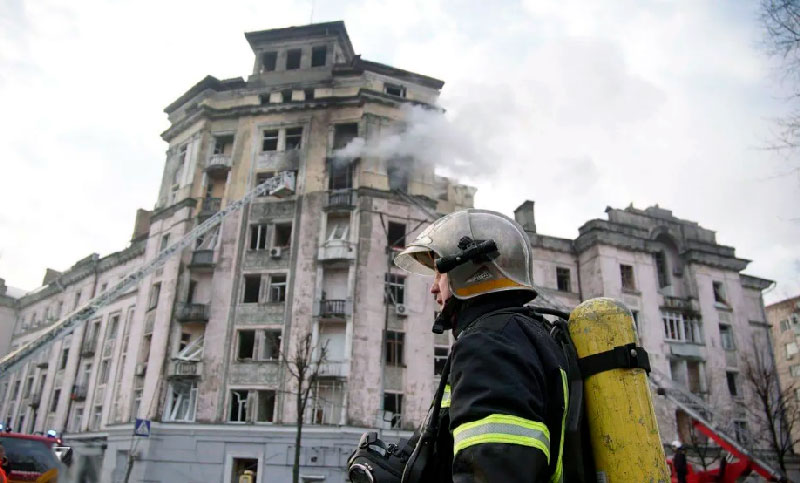 Rusia lanza el mayor ataque con misiles contra Kiev en semanas