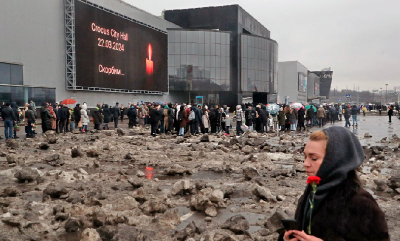 Rusia pone en duda que haya sido el Estado Islámico quien perpetrara en el atentado de Moscú