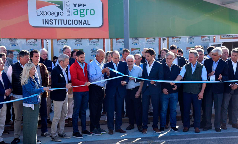 Pullaro en Expoagro: “Con Milei debemos discutir el reparto de recursos”