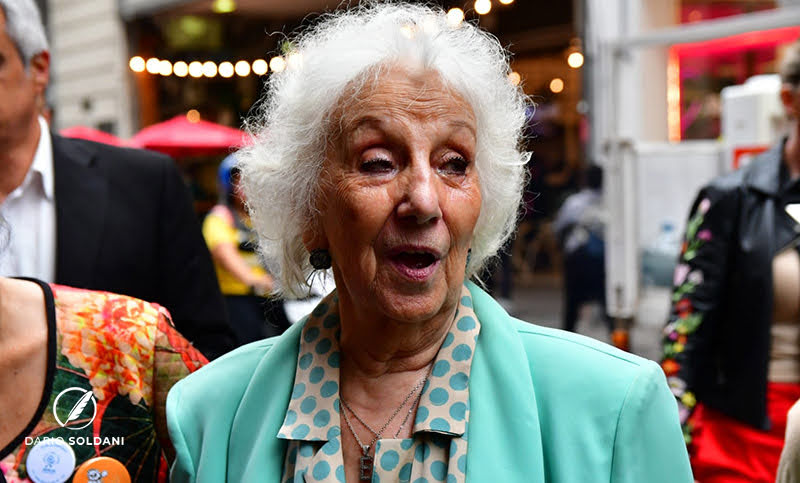 Fiscal denunció penalmente a Estela de Carlotto por dichos contra Milei