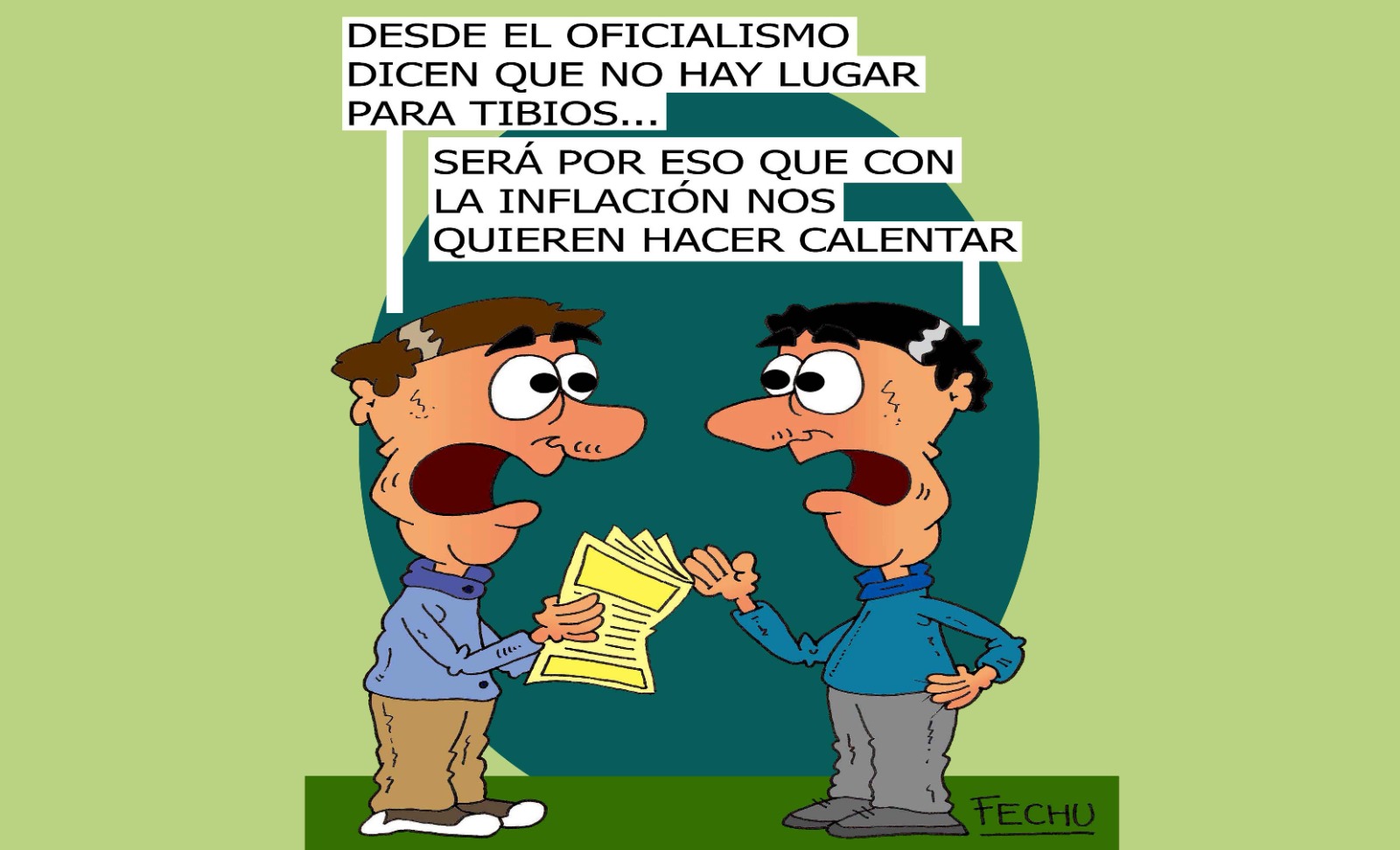 Inflación caliente
