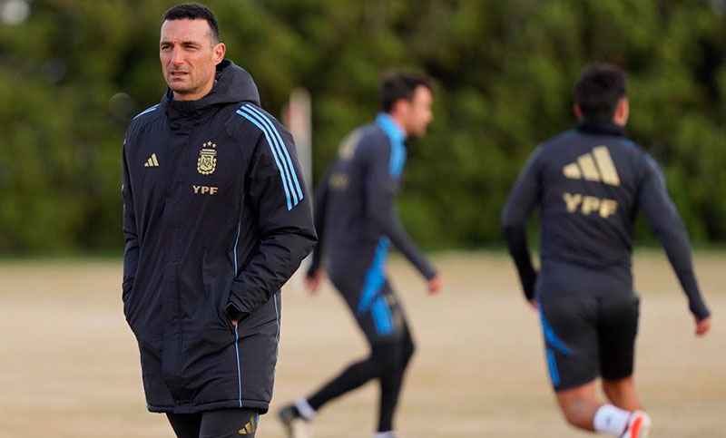Argentina con plantel completo se prepara para los amistosos