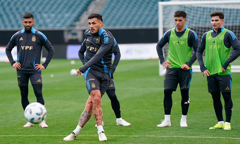 Argentina se mide ante El Salvador en un amistoso internacional