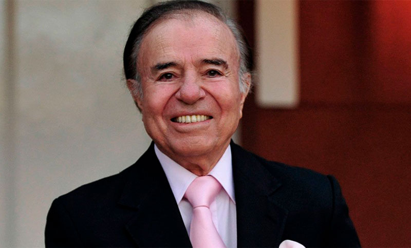 El Gobierno colocará el busto de Carlos Ménem en la Casa Rosada