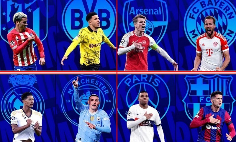 Cruces de alto voltaje en los cuartos de final de la Champions League