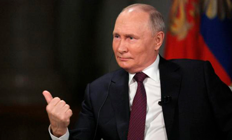 Vladimir Putin, otra vez reelecto como presidente de Rusia