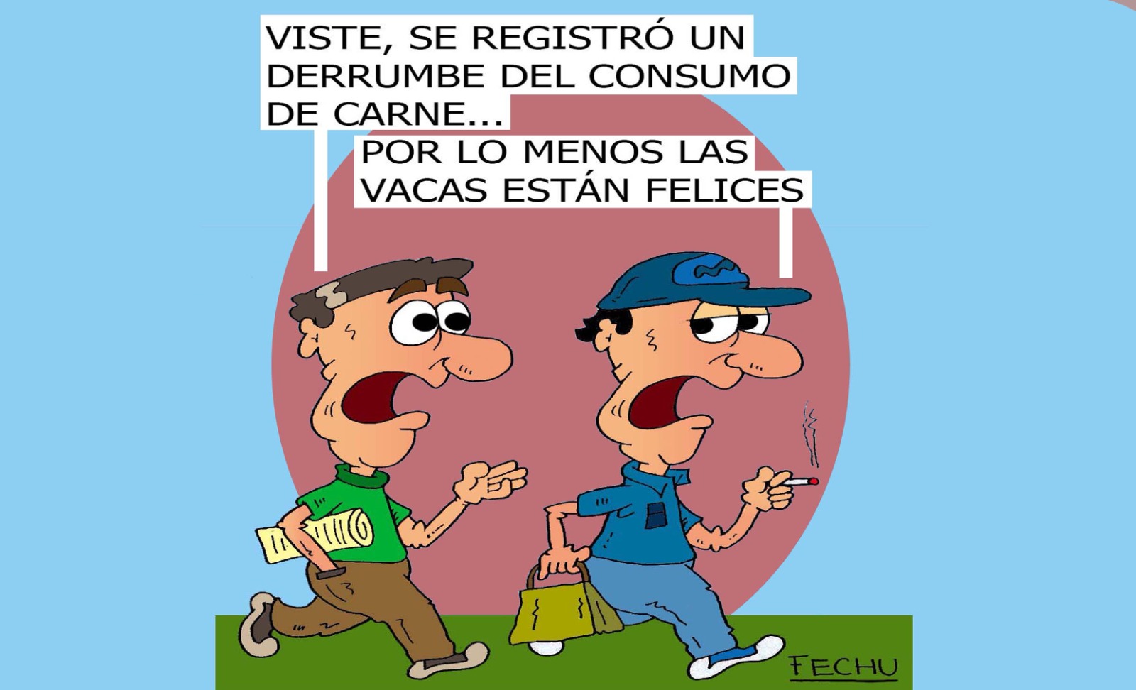 Vacas felices