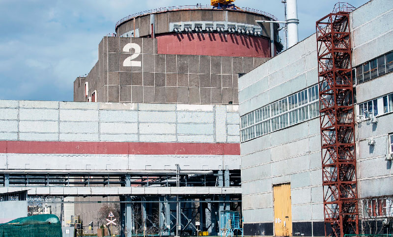 El Ejército ucraniano ataca una instalación crítica de la central nuclear rusa de Zaporozhie
