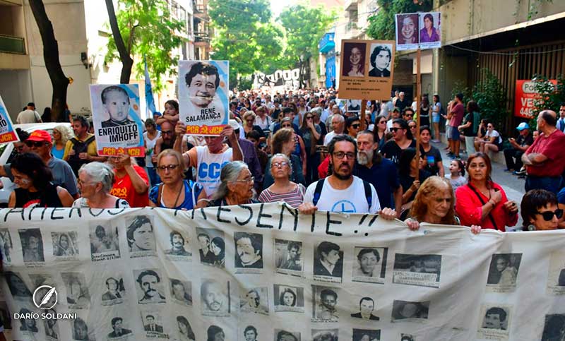 Masiva movilización en Rosario para gritar «Nunca Más»