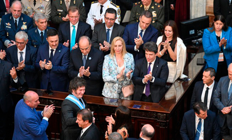A favor y en contra: repercusiones del encendido discurso de Milei
