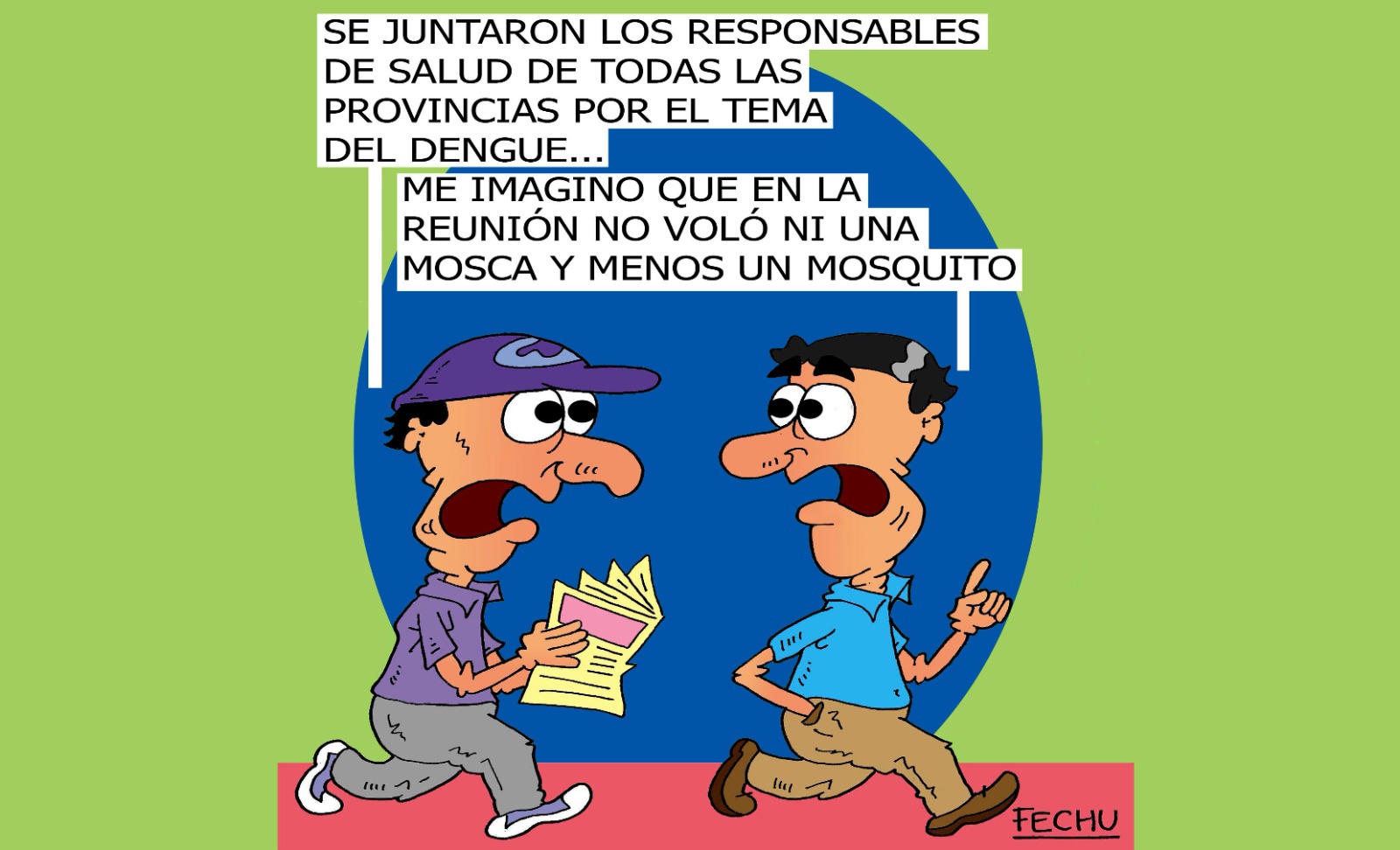 Los mosquitos… ¡de fiesta!