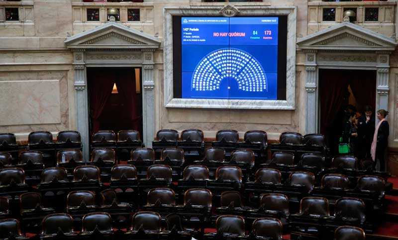 La UCR y el oficialismo no dieron quórum y cayó la sesión para tratar la fórmula de movilidad jubilatoria