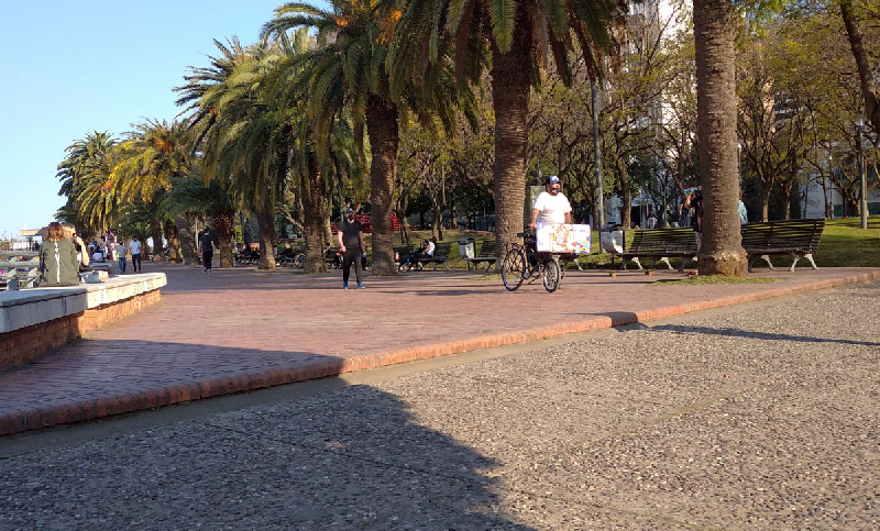 El clima en Rosario: la mayor parte del día soleado