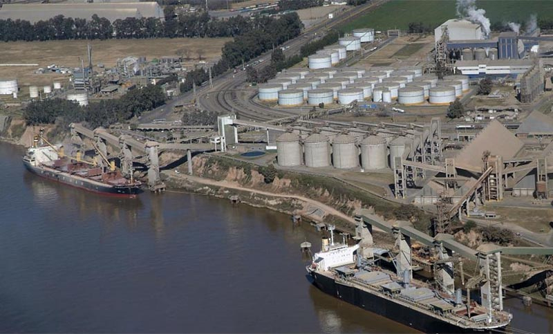 Anuncian la construcción de un puerto agroindustrial en Timbúes: invertirán 550 millones de dólares