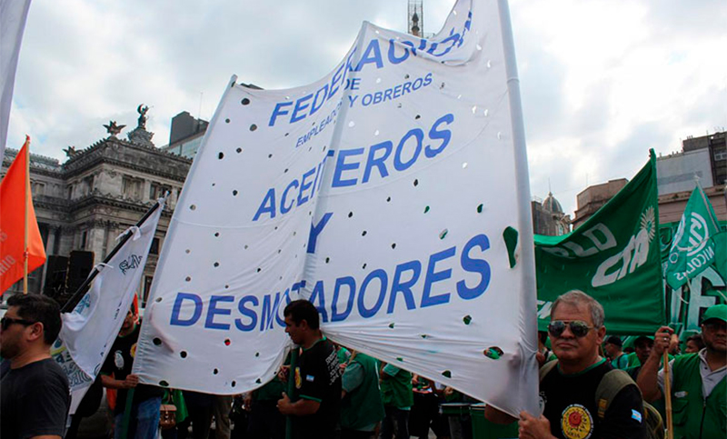 Aceiteros paralizarán todas las plantas cuando Diputados analice Ganancias y reforma laboral