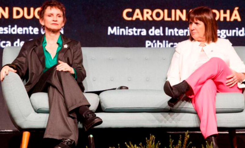 Patricia Bullrich entregó un informe a autoridades de Chile por presunta presencia de Hezbollah en la frontera