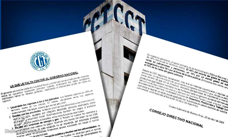 «Lo que le falta contar al Gobierno Nacional»: duro comunicado de la CGT tras el discurso de Milei