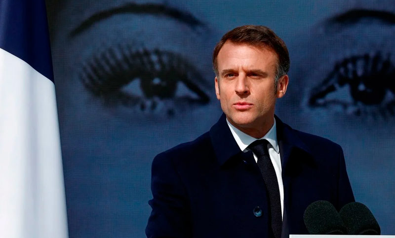 Rusia calificó de «inaceptable» el posible envío de tropas francesas a Ucrania