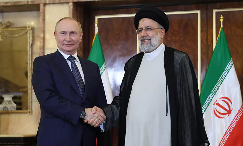 Putin dialogó con el presidente iraní y pidió «moderación de todas las partes»