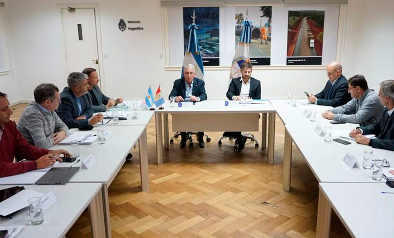 El Gobierno nacional acordó con la provincia reactivar obras públicas que estaban paralizadas