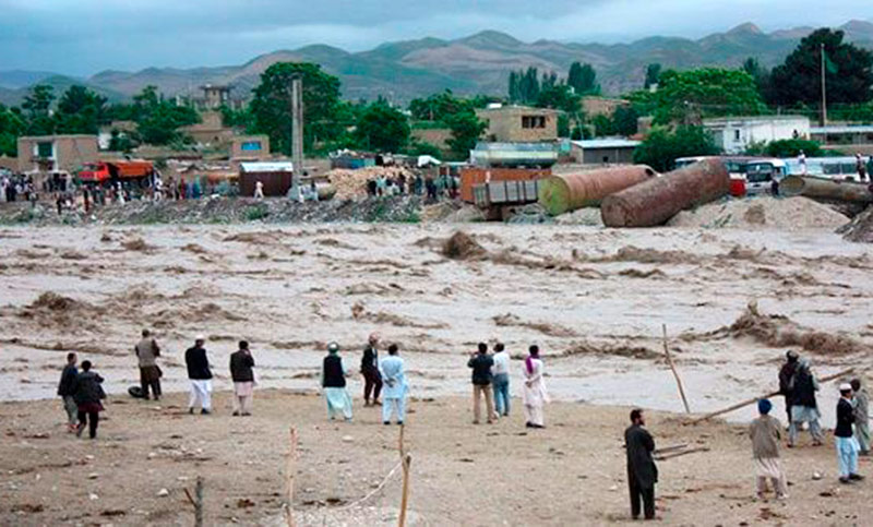 Por las lluvias torrenciales crece el número de muertos en Afganistán