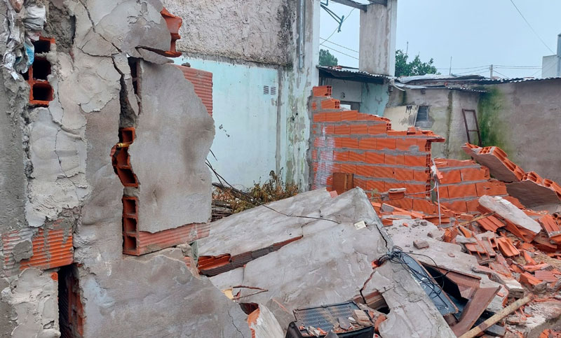 Derriban “búnkeres” de una banda investigada por los crímenes de cuatro trabajadores