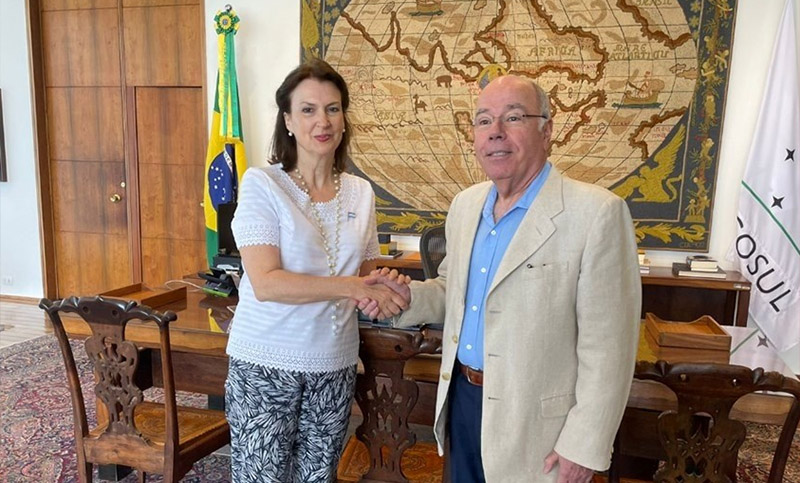 Diana Mondino viaja a Brasil con el objetivo de recomponer la relación