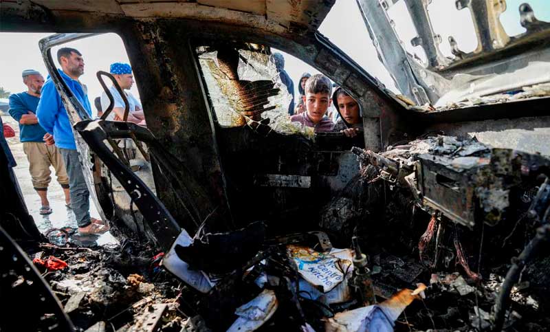 Ataque aéreo israelí en Gaza mató a siete colaboradores de una ONG que llevaba asistencia humanitaria