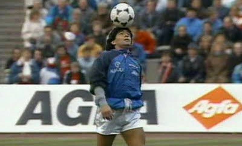 Hoy se cumplen 35 años de un momento icónico en la vida de Diego Maradona