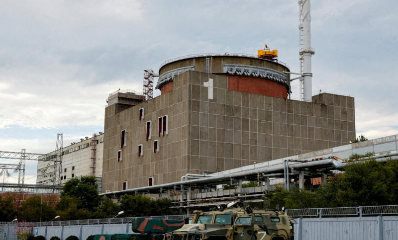 Ucrania lanzó una serie de ataques contra la central nuclear de Zaporiyia
