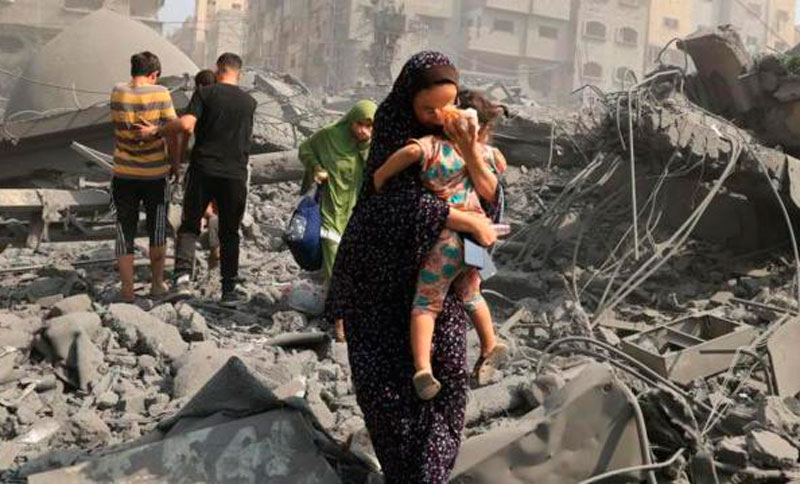 El ejército israelí ordenó la evacuación de palestinos en Rafah para realizar un ataque en el sur de Gaza
