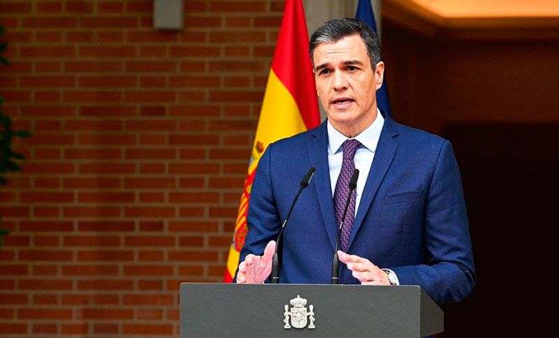 El Gobierno español rechazó las críticas de Milei, en medio del cruce de declaraciones