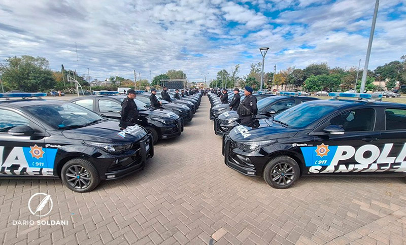 Se activó parcialmente la Estación Policial Sudoeste con entrega de 33 nuevos patrulleros